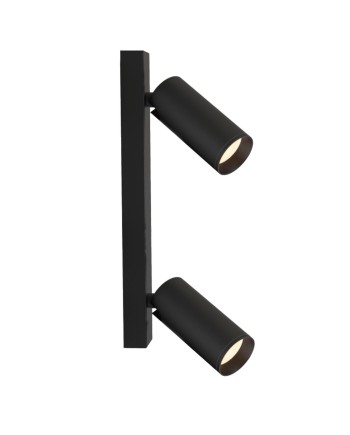 NAZARÉ * REGLETA Mini GU10 2L NEGRO